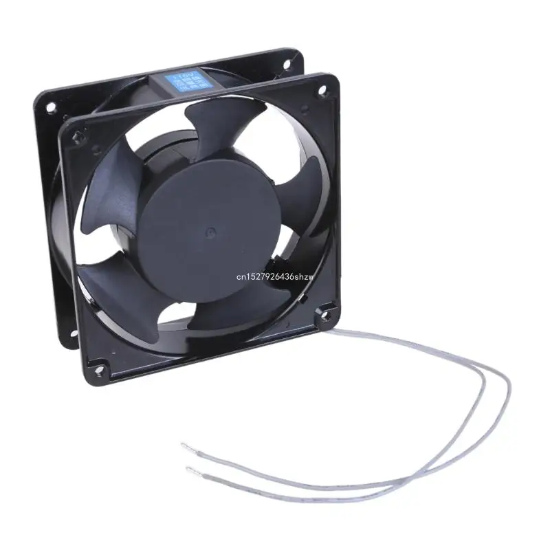 12038 Cooling Fan Exhaust Fan AC110-120V 50/60Hz 2600rpm for Electronics Repair Dropship