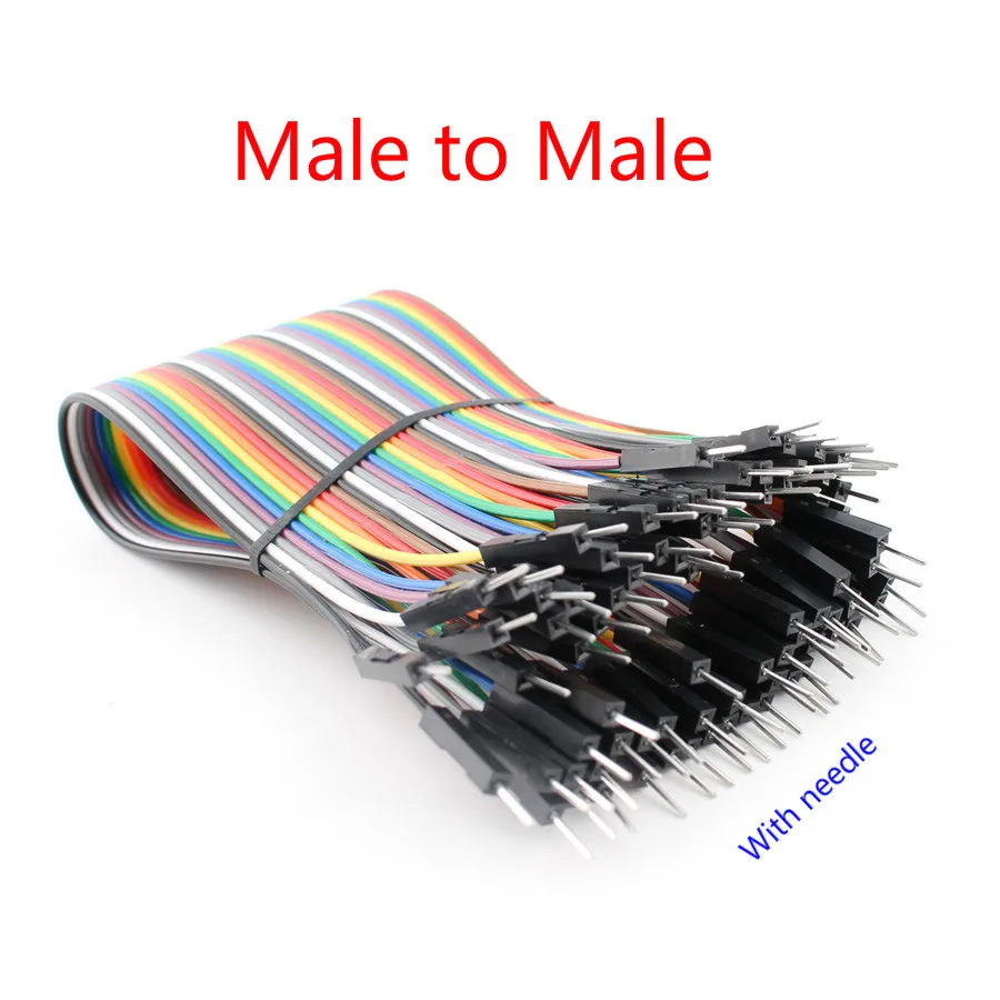 Breadboard Jumper Wire Dupont Cable 40pin cable male to male + female to female 10cm 20cm for arduino electronic diy