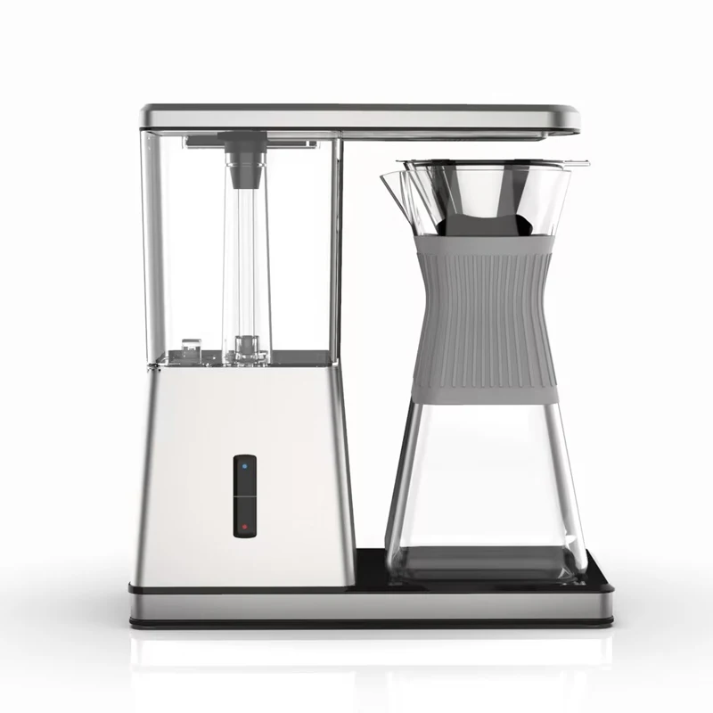 Cafetera americana con filtro de goteo, elaboración de café completamente automática, tienda de té con leche, máquina comercial de extracción de té de 1,2 L