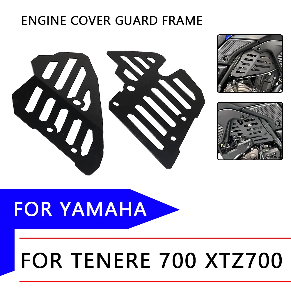 

Аксессуары для мотоциклов Yamaha Tenere 700 2024, защита двигателя, защитная крышка, набор клапанов Tenere700 XTZ700 T700 2019-2023
