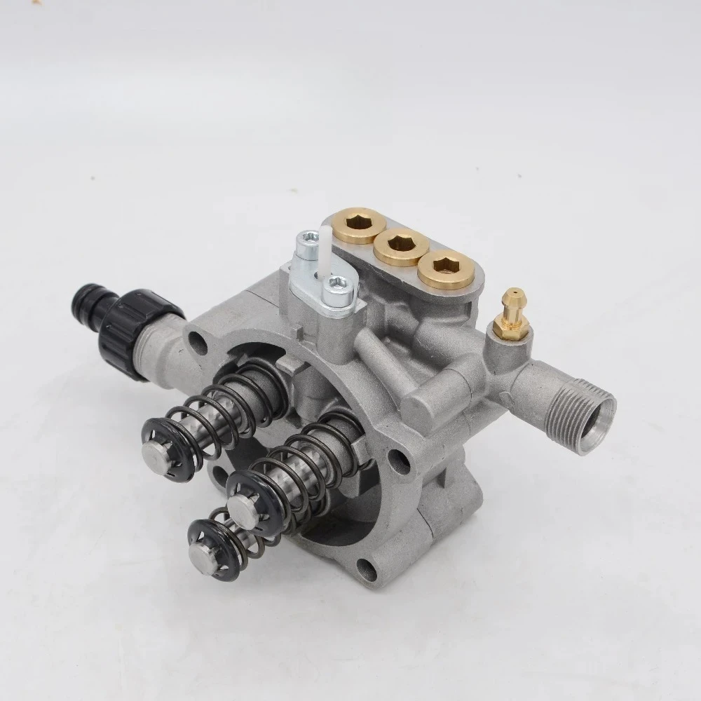 LT-390 High Pressure Car Washer Plunger Pump Head Complete Pump Cover Replacement Spare Parts For Electric Cleaning Machine