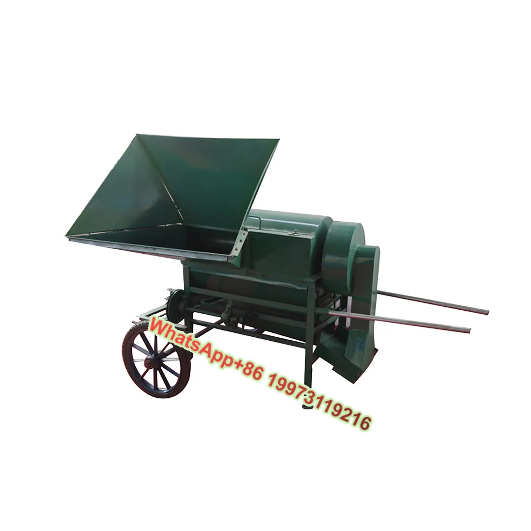 

Молотарная машина для измельчения риса и пшеницы с двигателем, портативная сельскохозяйственная техника, ручные машины для измельчения семян зерна пшеницы