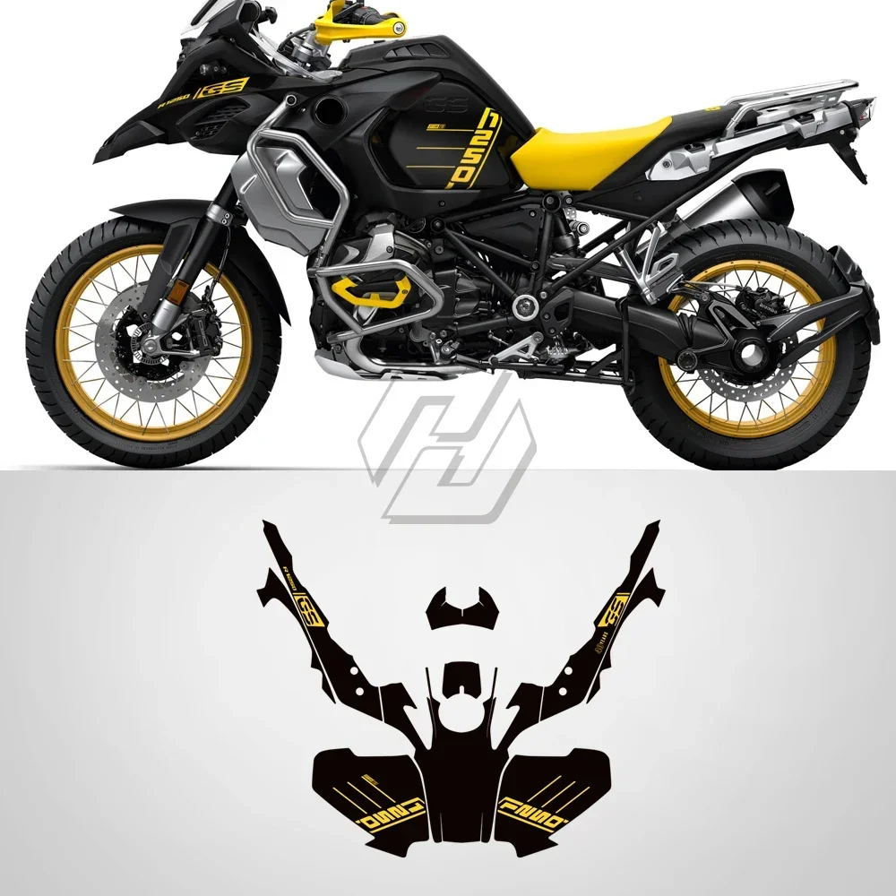 For BMW GS 40 Year R1200GS R1250GS Adventure 2014-2022 Motorcycle Full Graphic Decal Kit