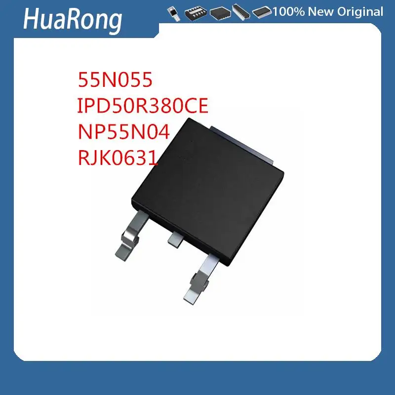 20PCS/LOT     55N055     IPD50R380CE   50S380CE     550V 14.1     NP55N04   55N04     RJK0631    TO-252-2