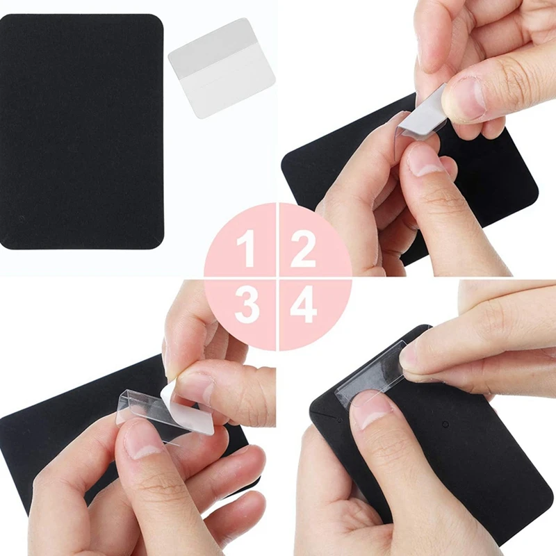 Plastic Earrings Card Adapter Self-Adhesive Jewelry Display Adapter For Women Girls Earrings Necklace