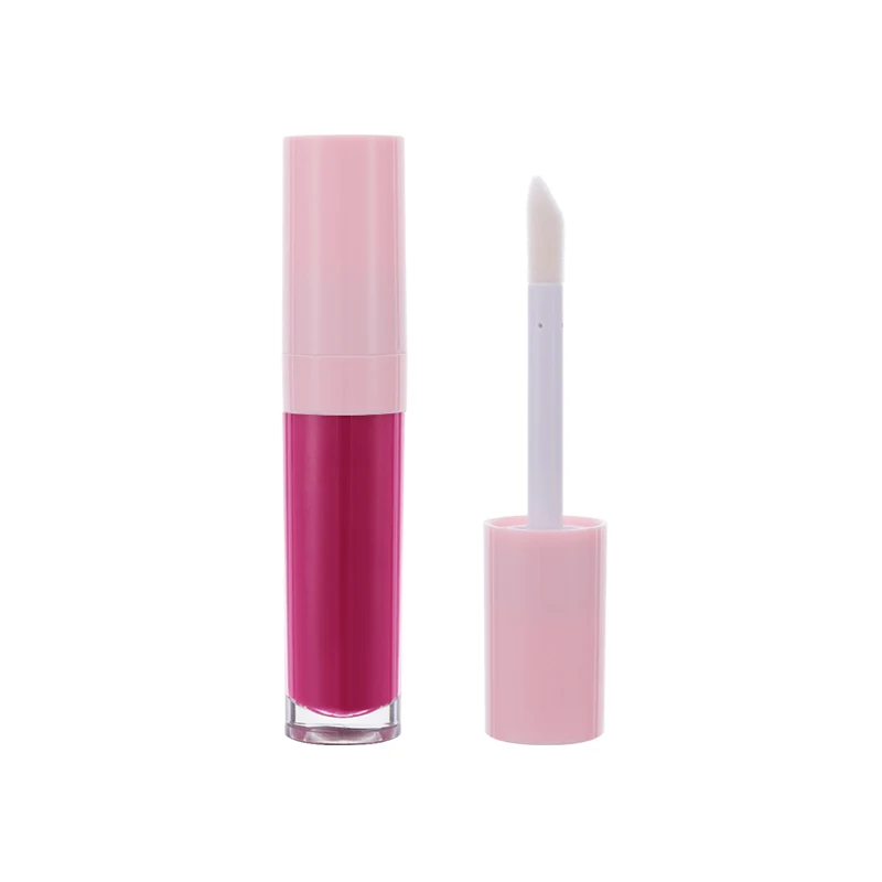 10/30/50/100/200pcs PINK 8ML Empty Lip Gloss Tube Plastic Refillable Bottles Liquid Lipstick Container Lipgloss Sample Bottle