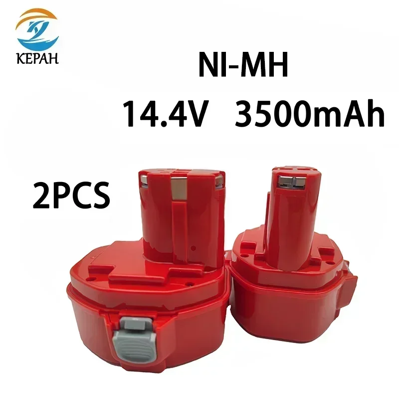 New For Makita 14.4V Battery 3500mAh Ni-MH Battery PA14 1422 1433 1420 192600-1 6281D 6280D 6337D Rechargeable Batterie