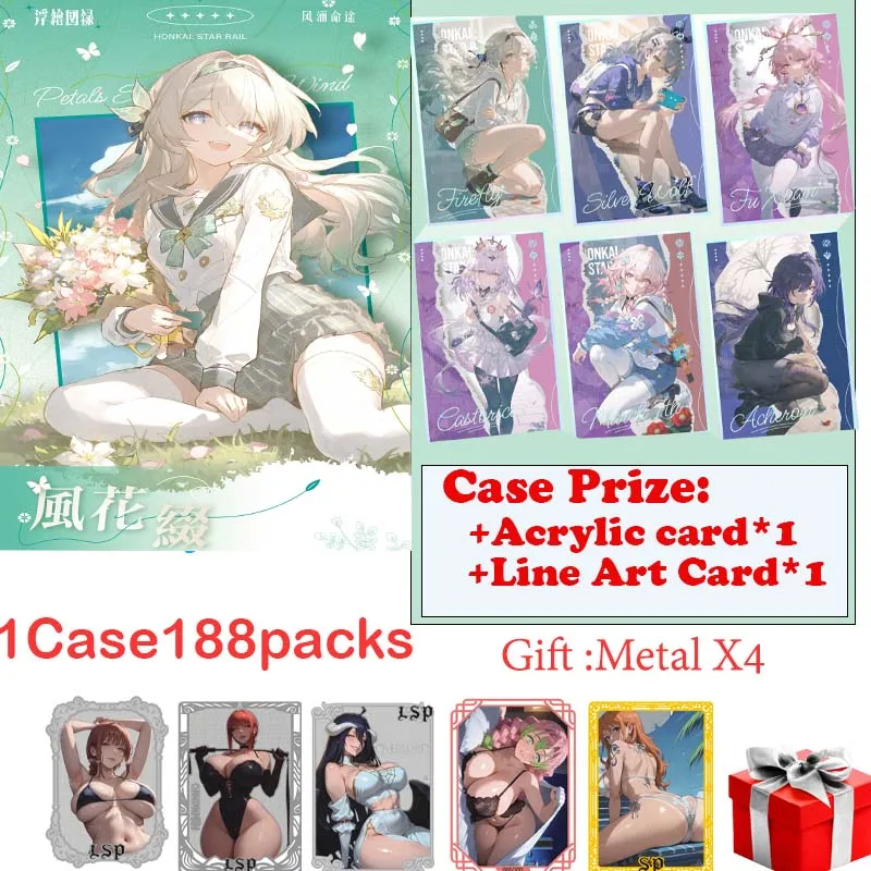 2025 new set Wholesale Kazahana Tsudu Boards Collection Waifu Master Set No Dupes Furina Shenhe Artboard Master Set Gift