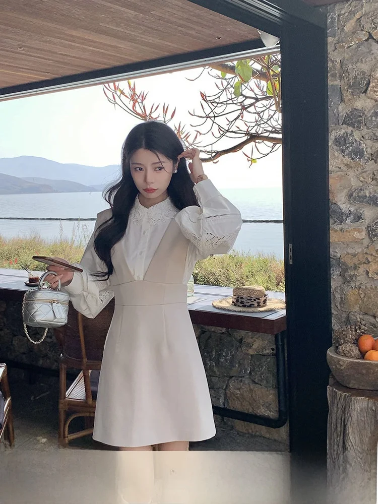 

Платье А-силуэта без дефектов, повседневное, с бретелями, стройнящее, для женщин, с V-образным вырезом, из полиэстера, весна 2026