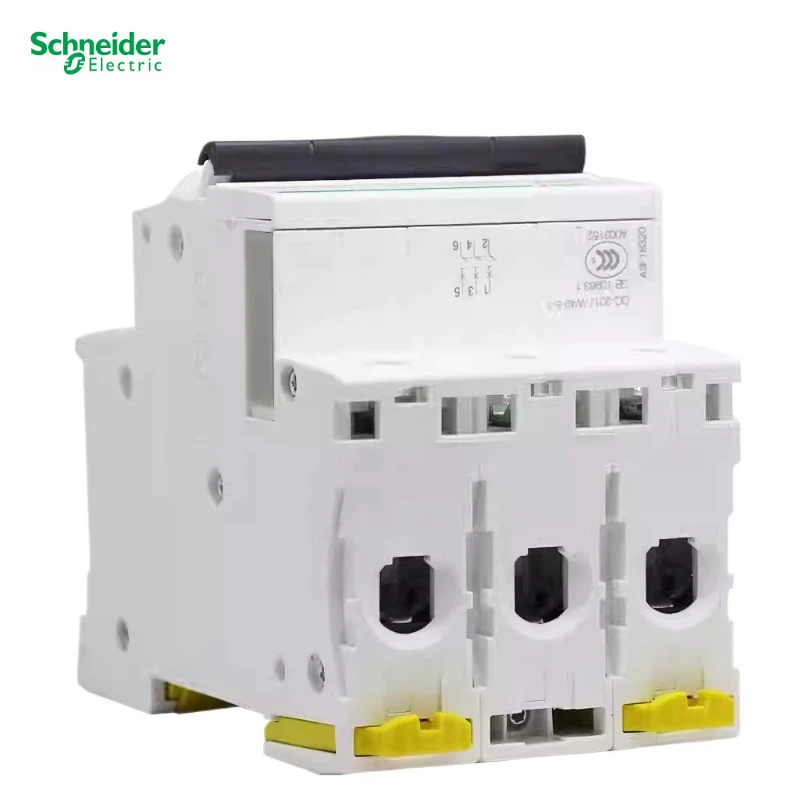 Schneider Switch A9 Air Open IC65N Small Circuit Breaker Household 3P4P C10A16A20A32A63A Schneider Automatic Transfer Switch