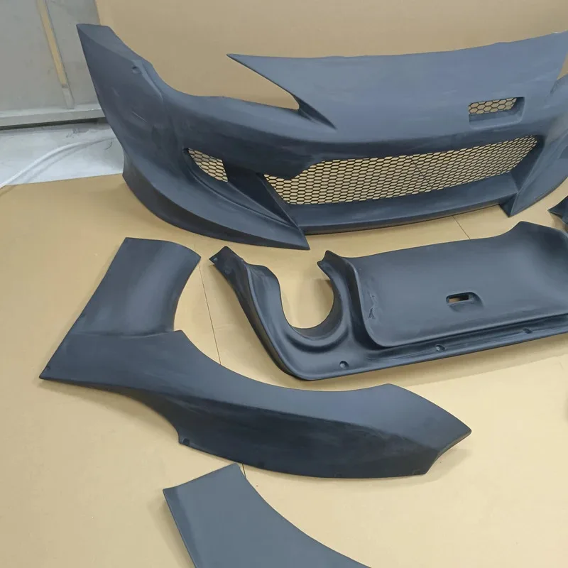 For GT86 BRZ Upgrd  Rocket Rbit Front Rear Bumper Fender Body Parts Kits Glass Fibre for  GT86
