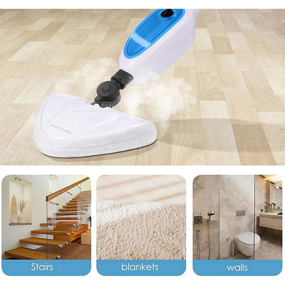 Portable Steam Mop Handheld Wired Cleaner 7-in-1 Sofa Floor Hogar Cocina Steam Cleaning Machine