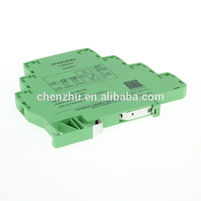 Penguat sinyal 4-20ma konverter transduser sinyal amplifier isolasi 1input 1output