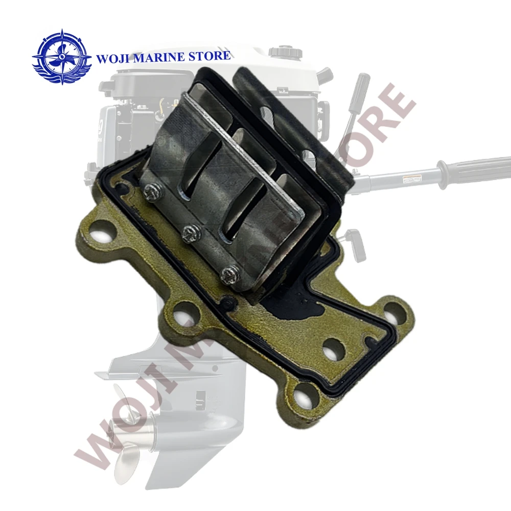 

6E8-13610-0 Spare Parts Intake Valve Assembly Metal Replacement for Yamaha T9.9/15 2 Stroke 15HP Outboard Engine Accessory