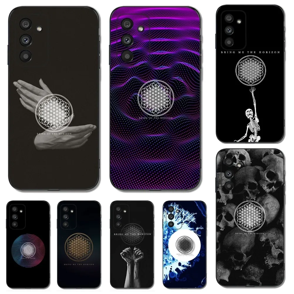 BRING ME THE H-HORIZONS Phone Case For Samsung Galaxy A13,A21s,A22,A31,A32,A52,A53,A71,A80,A91 Soft Black Cover