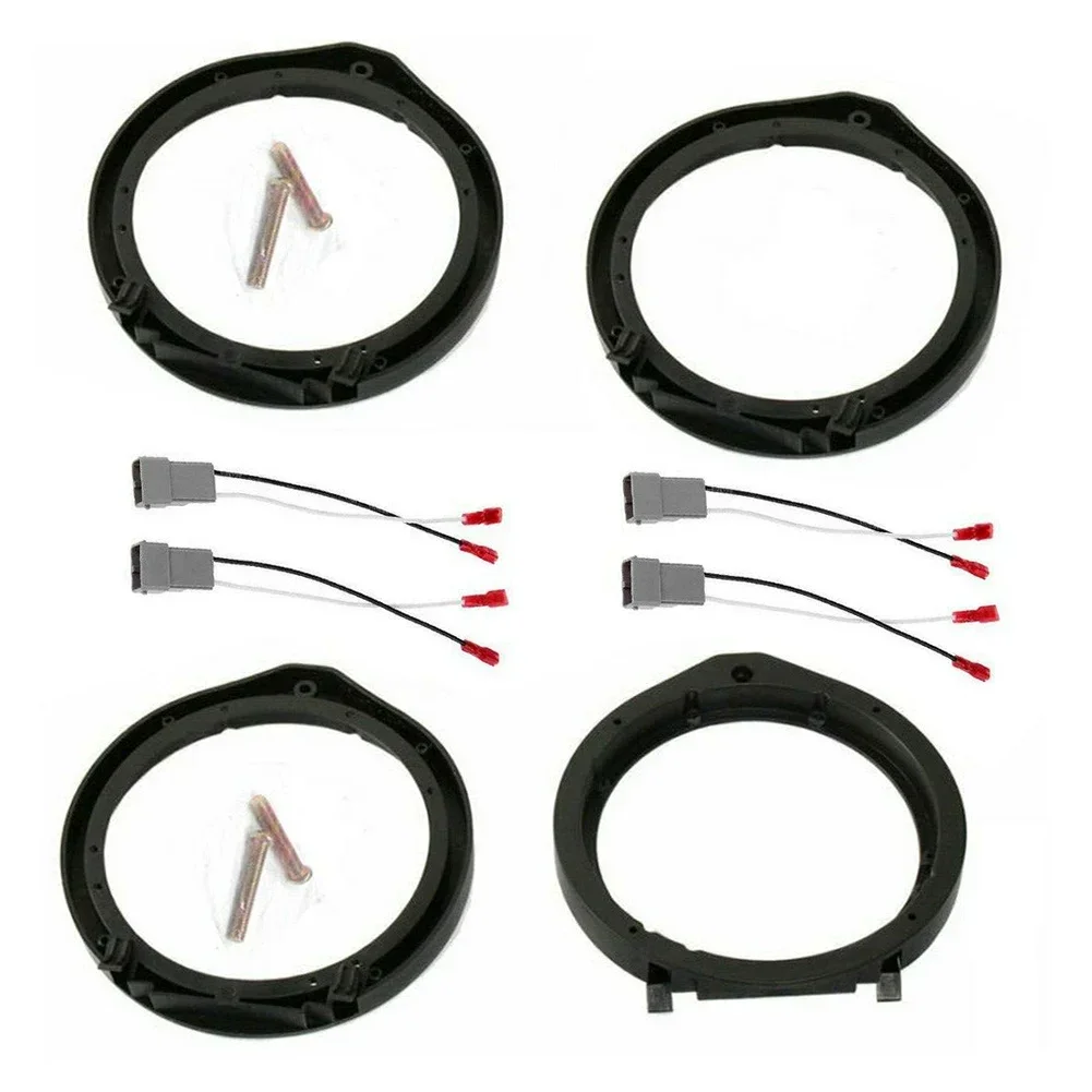 

Auto Adapter Board 6.5" Parts Wiring Harness 2 Pairs 6.5" (165mm) ABS Plastic Accessories For Accord 2008-2012 For Honda