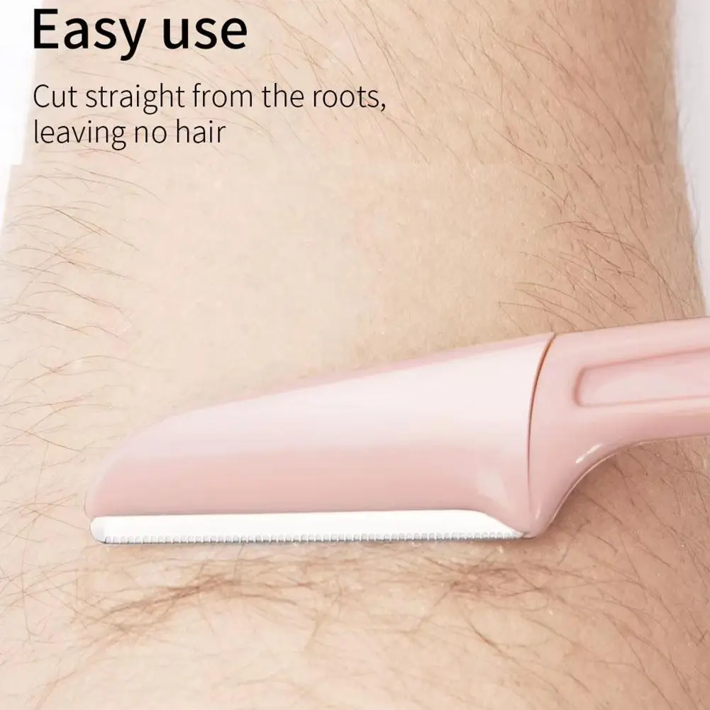 3 قطعة آمنة للطي السيدات الوجه ماكينة حلاقة أداة قص الحواجب شفرة المضادة للخدش الحلاقة أدوات ماكياج أداة قص الحواجب الوجه الحلاقة للنساء #4