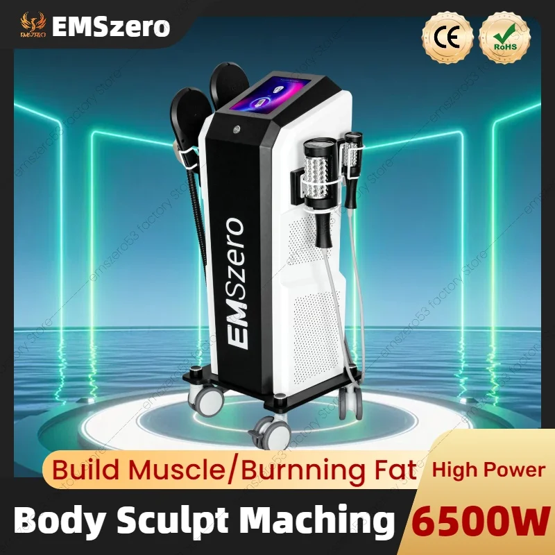 EMSzero EMS Sculpt Machine RF Sculpting Muscle Stimulation Massager Electromagnetic Fat Body Slimming Pelvic Technology Salon