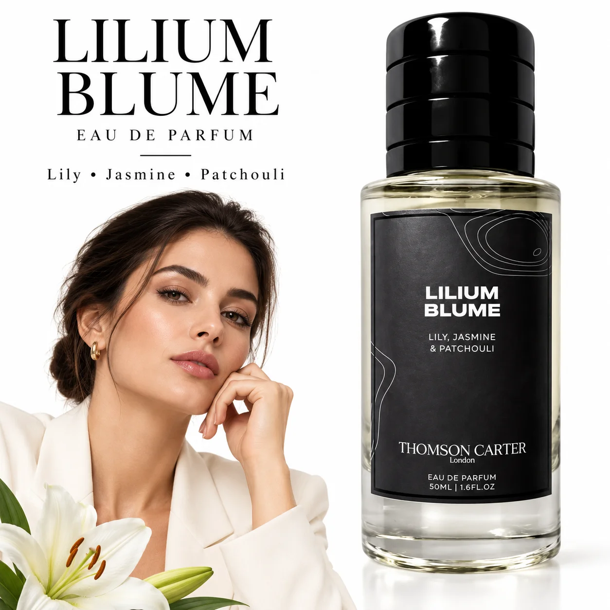 Lilium Blume Perfume For Men And Women Long Lasting Floral Eau De Parfum Fine Mist Spray For Date Night And Fragrance Gifts