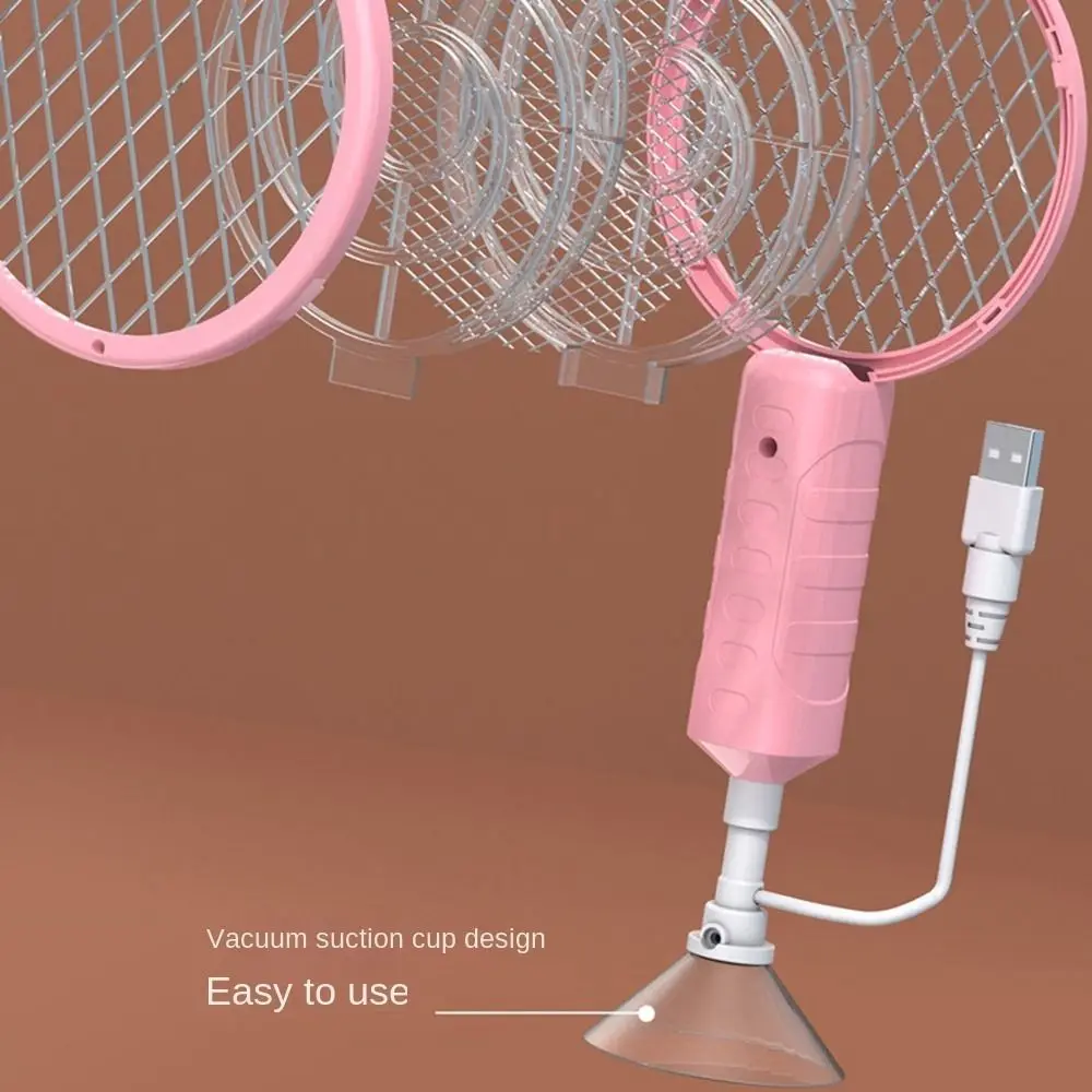 USB صغير منشة البعوض شفط كأس صدمة كهربائية مضرب الحشرات ضوء الأشعة فوق البنفسجية مع كابل بيانات 2 متر المادية البعوض فخ مضرب #1