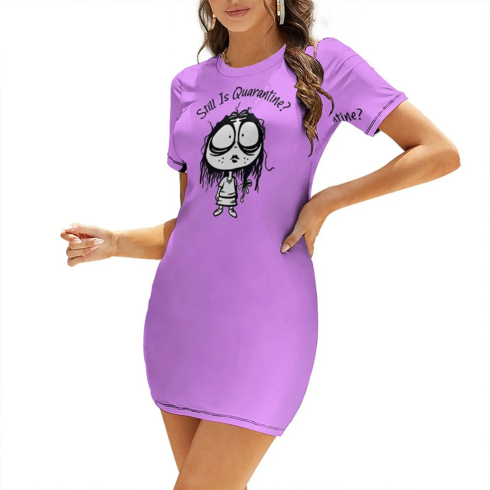 

Still Is Quarantine (Female) Short-Sleeved Dress Women's skirt sexy dress Woman's evening dress