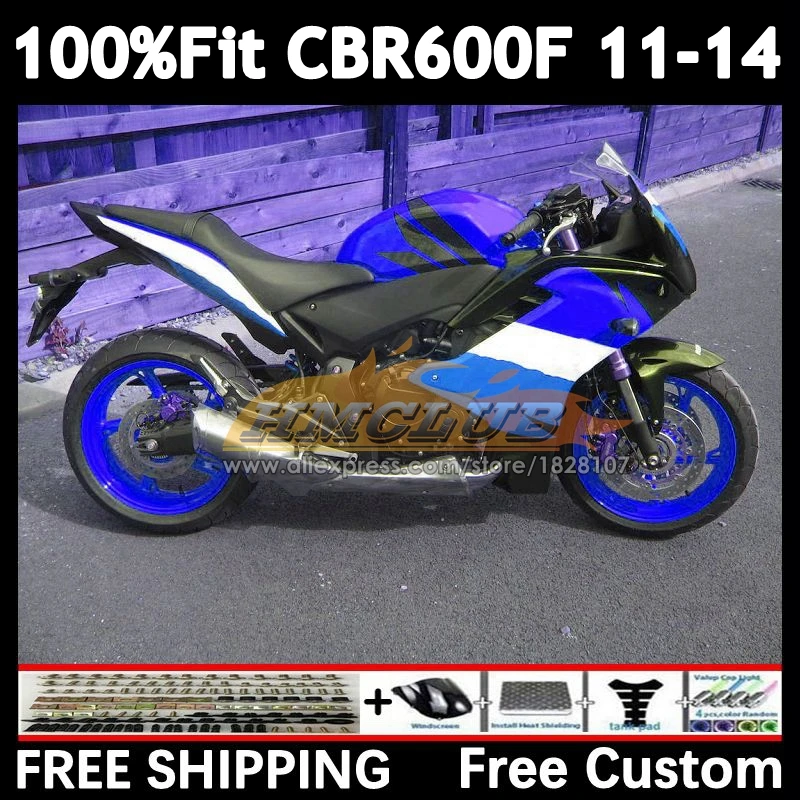 OEM Fairing For HONDA CBR 600 F 600F CBR600 F4i 54No.70 repsol blue CBR600F 11 12 13 14 CBR600F4i 2011 2012 2013 2014 Injection