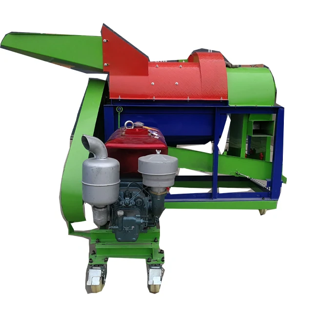 Electric Multifunction Small Portable Multi Crop Paddy Rice Wheat Maize Peeler and Sheller Corn Sheller Thresher Machine