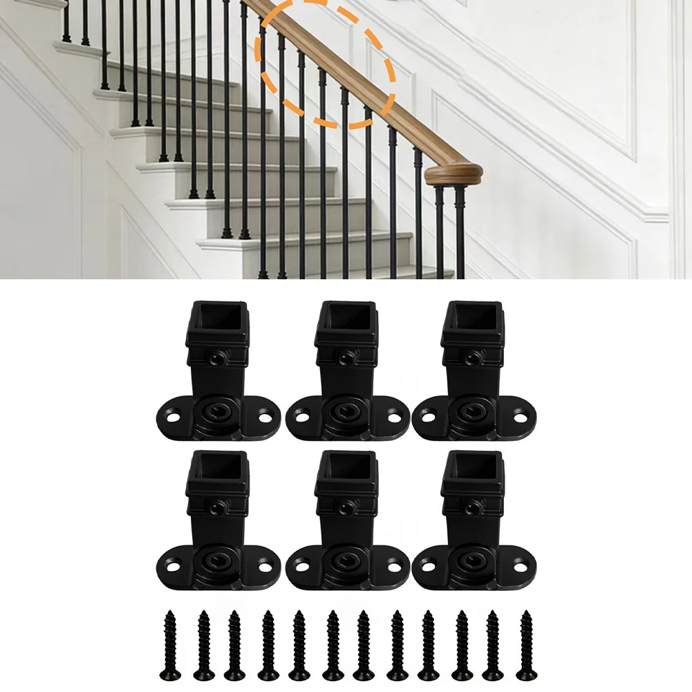 

1 комплект: Набор для сборки из алюминиевого сплава, прочное регулируемое основание для внутренних перил, аксессуары для домашнего декора, простая установка