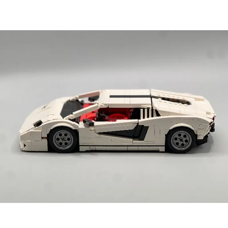 

MOC-198801 Классический суперспортивный автомобиль LP500, гоночный строительный блок, модель 1339, детали MOC, креативная детская игрушка на день рождения для мальчиков, подарок