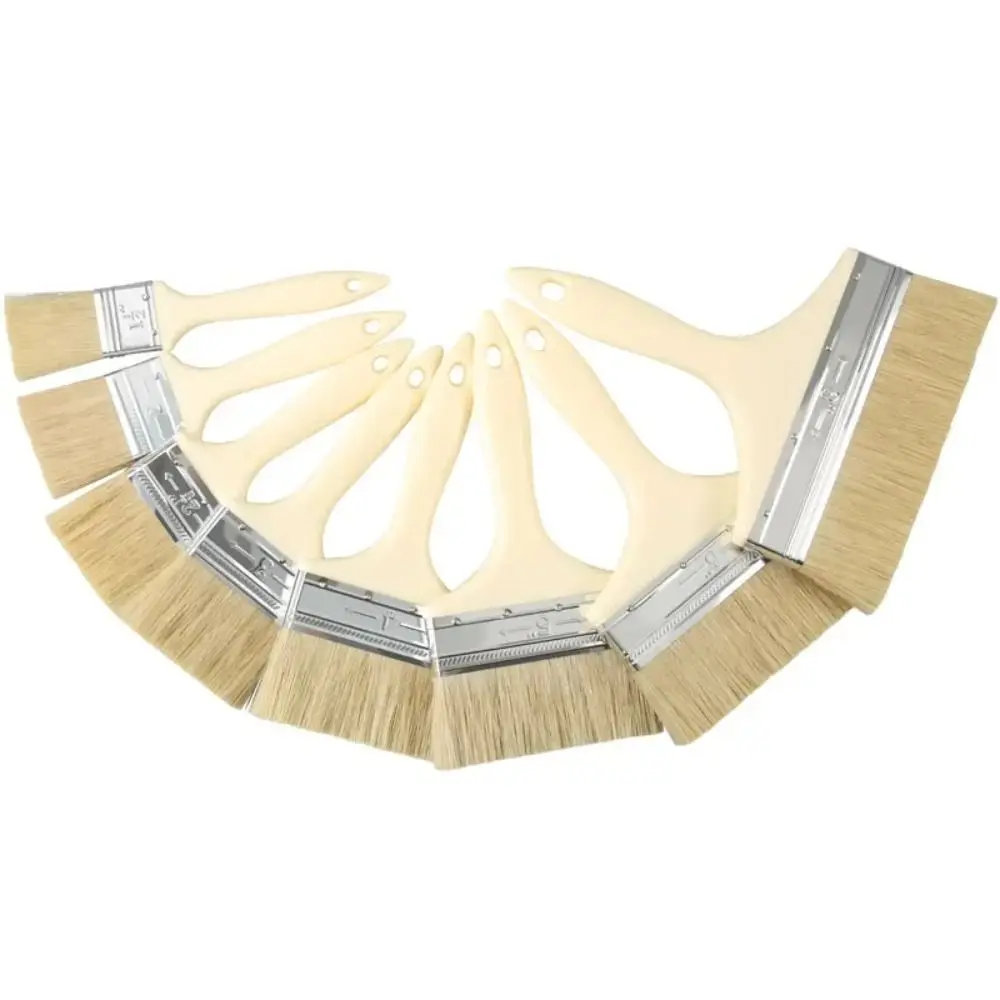 Kwast met houten handvat en haren Utility Paint Paint Tool Chip Penselen Verdikte acrylverfborstel