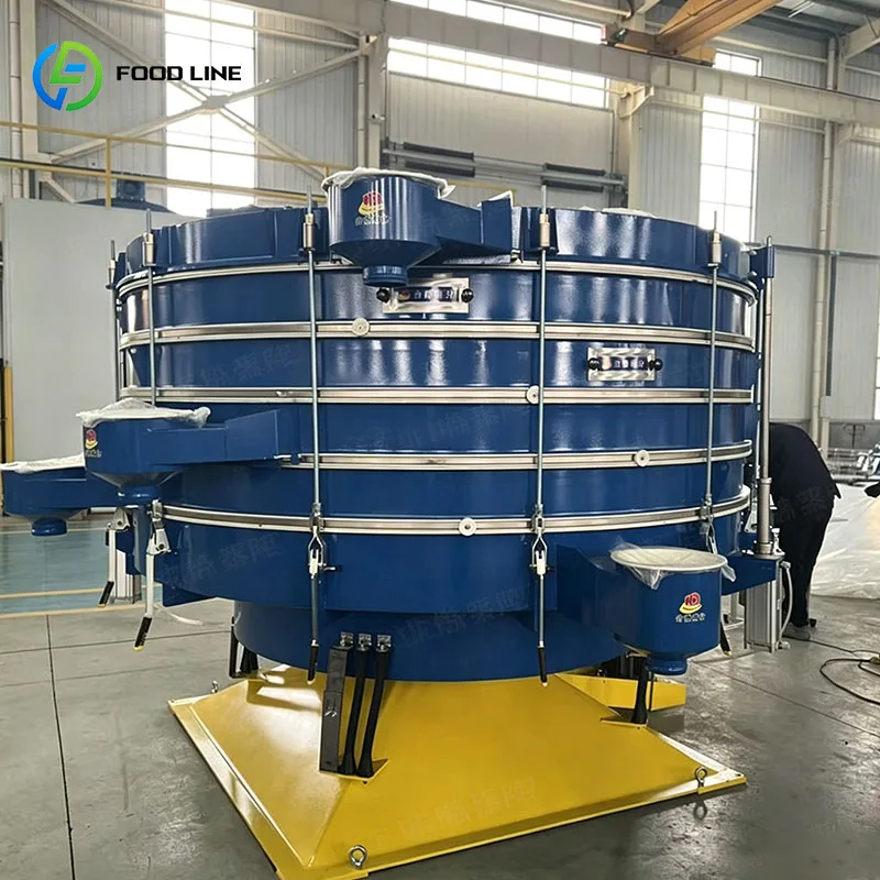 Food Sifter Vibrating Sieve Powder Sifter for Flour Sugar Cocoa Coffee Tea and Spice Powder Grading Customized