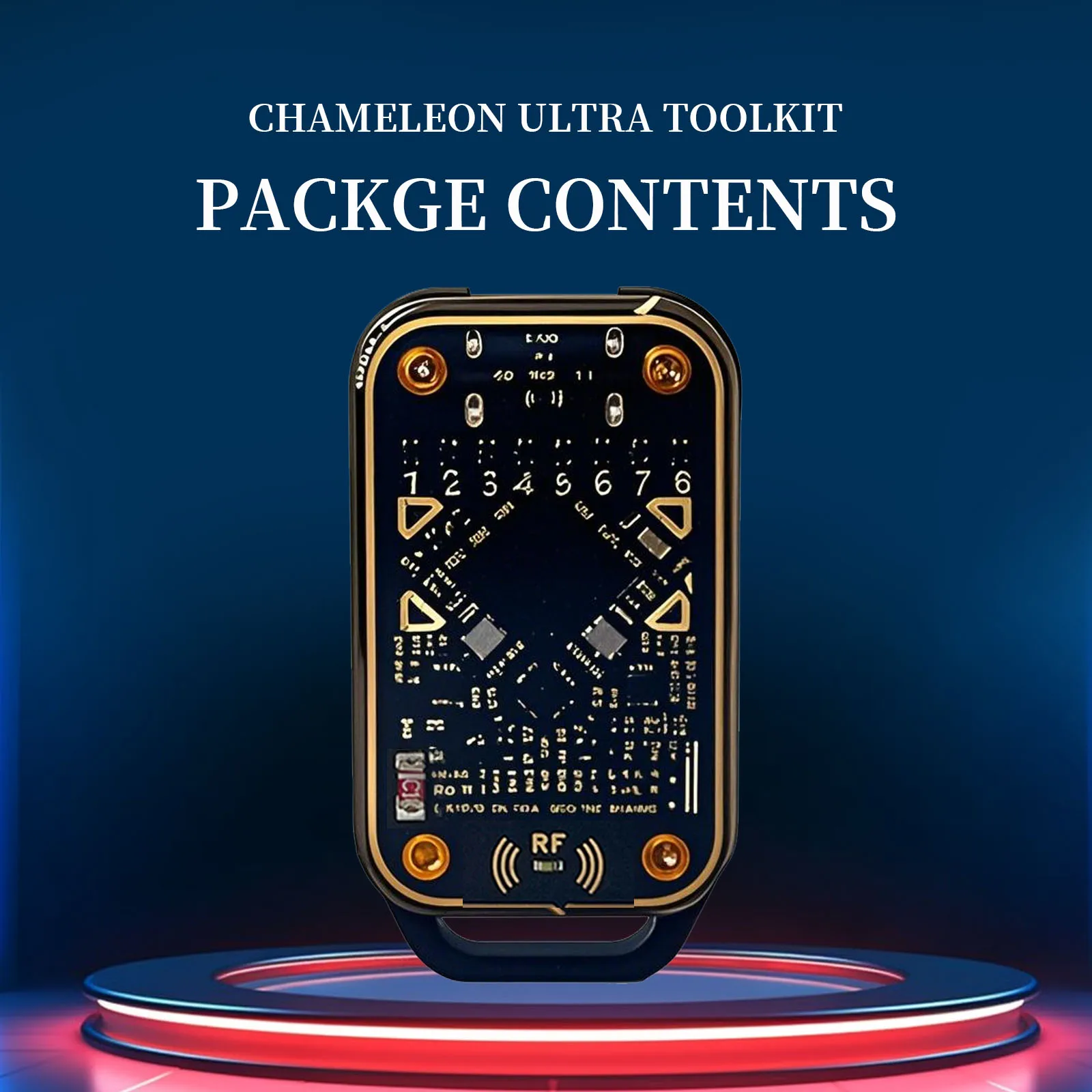 RFID New Chameleon Ultra Detector Card Simulator 16 Cards Compliant With NFC Reading Writer ID/IC Tag Smart Card Emulator