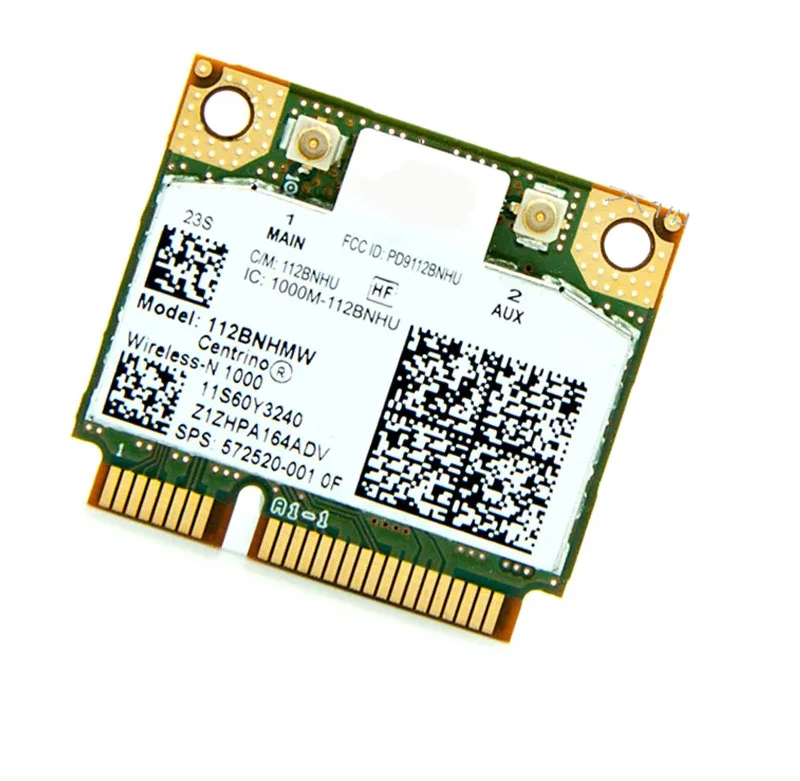 For Lenovo laptop Wireless-N 1000 112BNHMW 300Mbps Wifi Mini PCIe Card 802.11b/g/n 60Y3240 for IBM Thinkpad L410 L510 SL510 X201