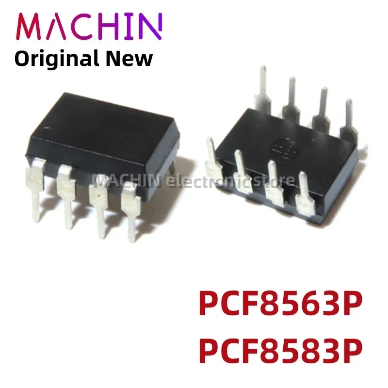 1 قطعة PCF8563P PCF8583P DIP-8 Nuevo IC الأصلي DIP8 #1