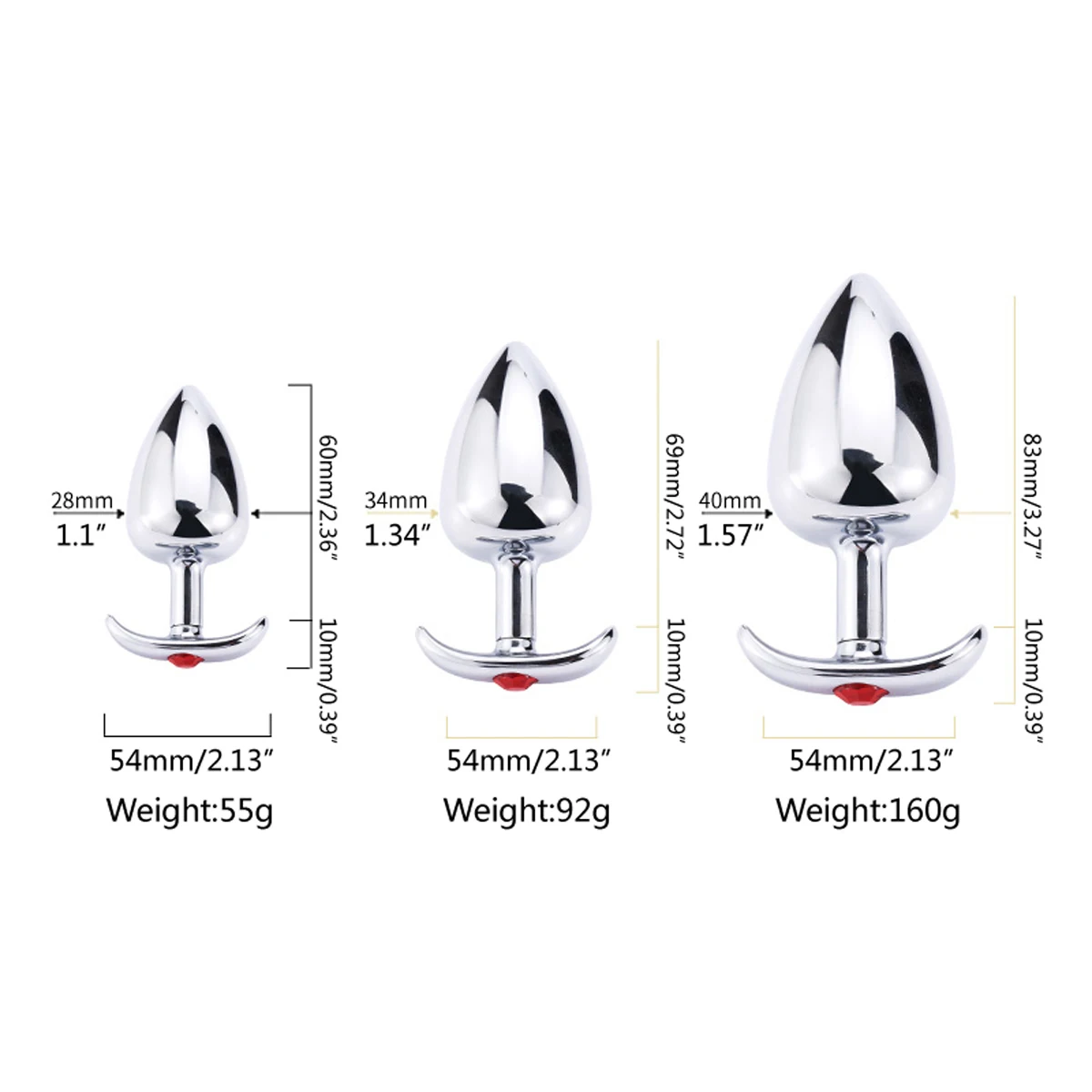 الشرج الخرز المعادن بعقب المكونات انفصال الشرج موسع تدليك البروستاتا G-بقعة تحفيز ملابس خارجية الكبار Masturbaror الجنس لعب #3