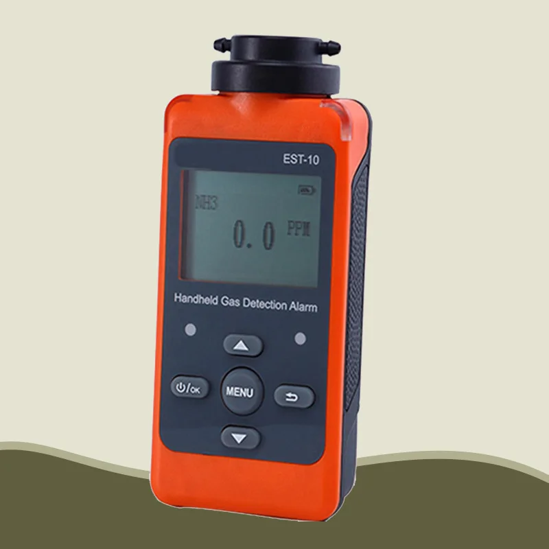 Portable Ammonia Gas Detector Single Gas Leak Alarm Diffusion Type NH3 Concentration Analyzer