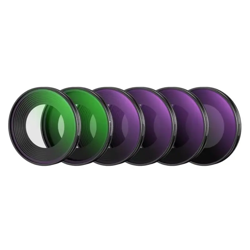 

ND Filter Set For DJI Osmo Nano ND8/16/32/64/UV/CPL Screw On Action Camera Lens Filter Multicoated Accessories