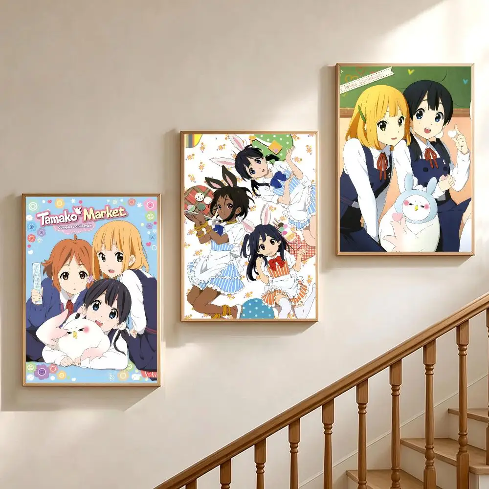 anime Tamako Market Poster Poster HD Printing Soothing and Cream Style Home Decor for the Living Room Cafes Gift