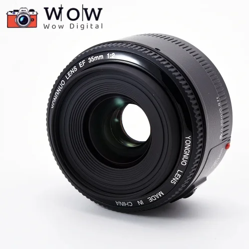 

Yongnuo 35mm Lens YN35mm F2 lens Wide-angle Large Aperture Fixed Auto Focus Lens For canon Nikon Camera