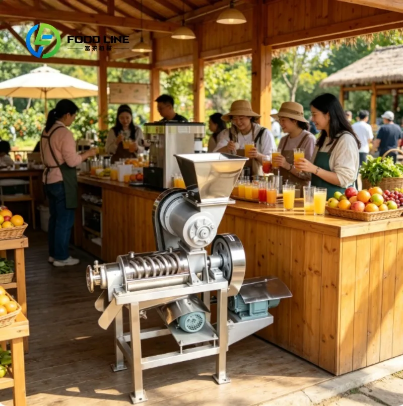 Automatic Juice Extractor Machine Commercial Fruit Juicer Equipment for Fresh Juice Bar Use