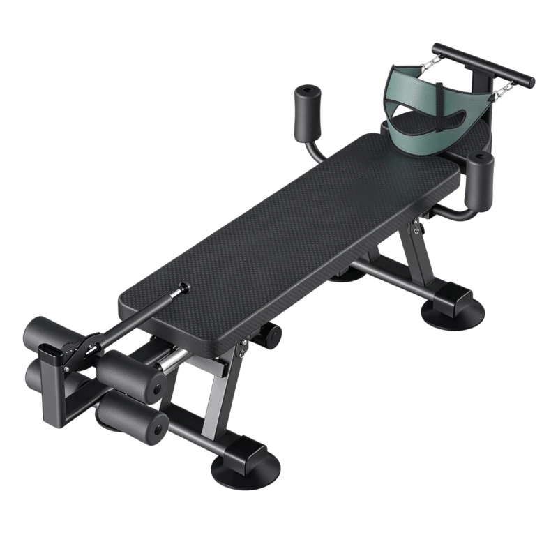 Multifunctional Cervical and Lumbar Traction Table Home Spine Stretching Bed for Neck & Waist Pain Relief