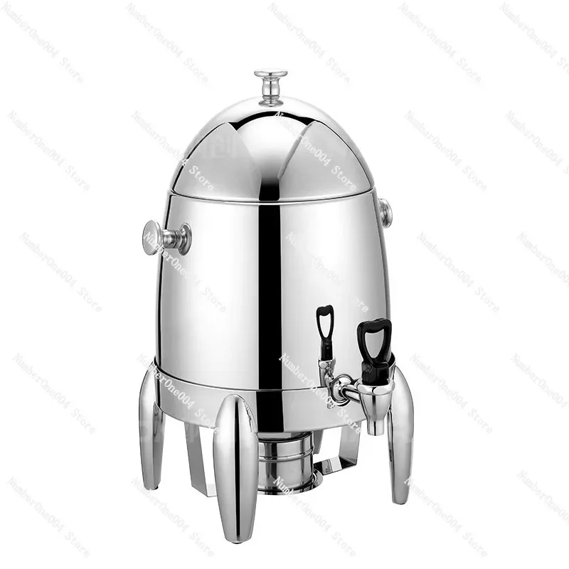 Buffet Insulated Milk Coffee Ding Electric Stainless SteelBeverage Machine Transparent Beverage Bucket Hotel Breakfast JuiceDing