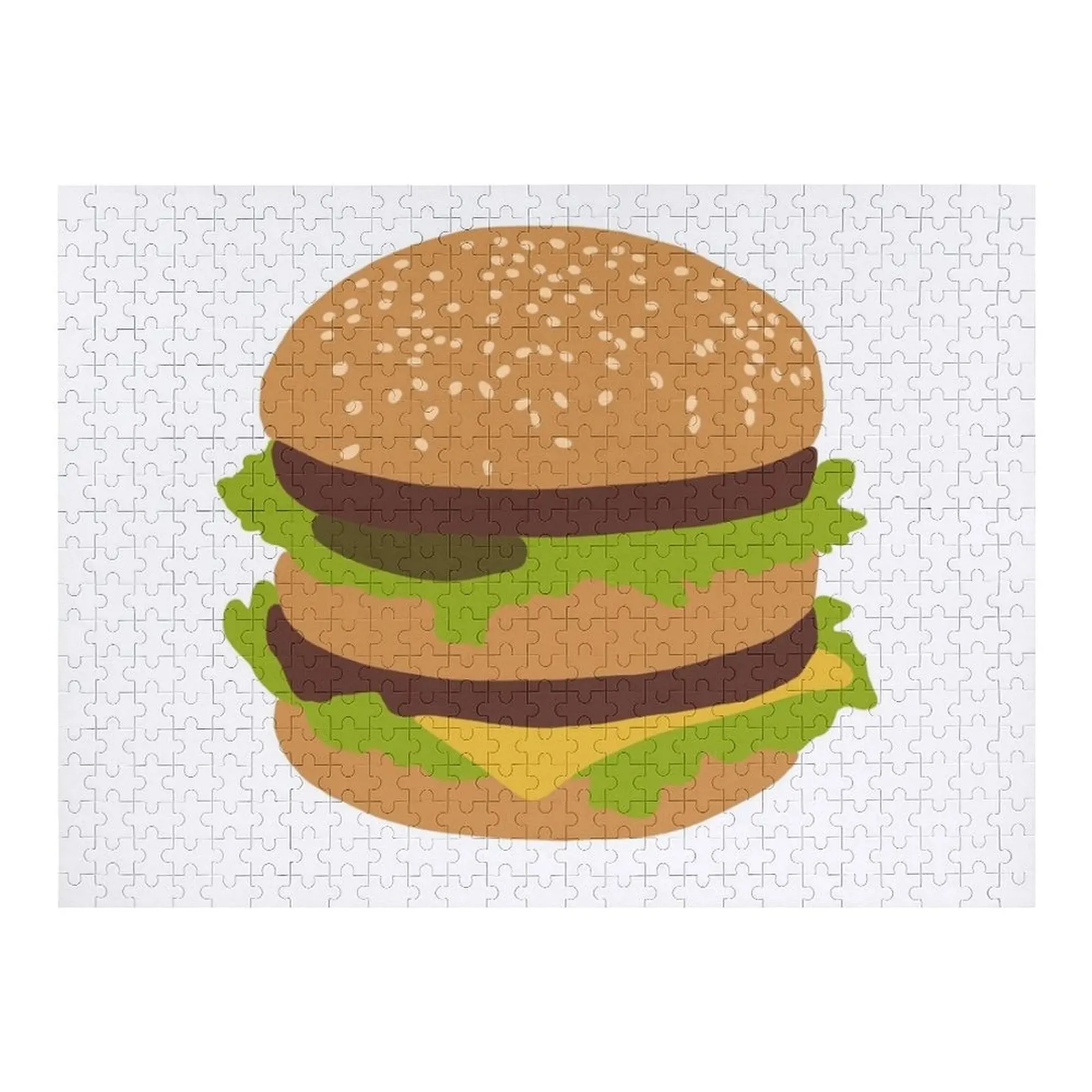 

Big Mac Jigsaw Puzzle Custom Wood Customized Toys For Kids Personalised Toys Customizable Child Gift Puzzle