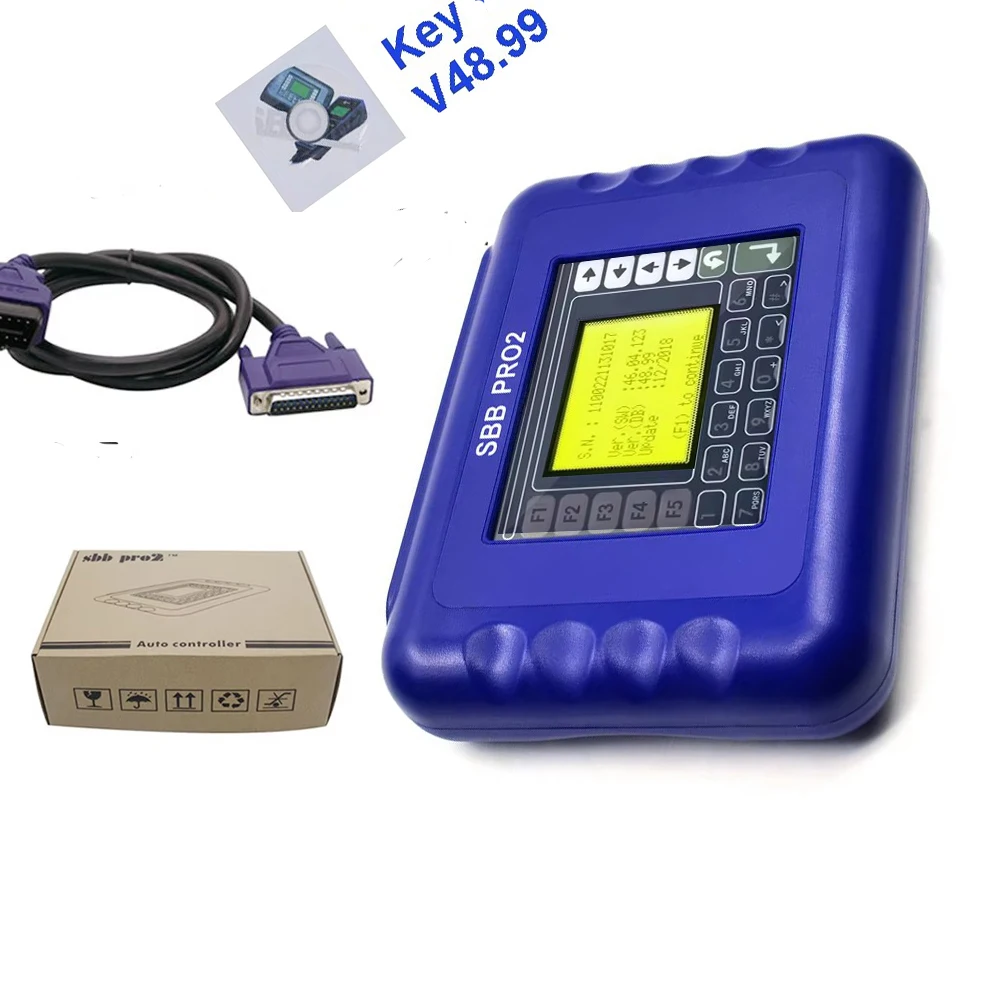 2026 Auto Sleutelprogrammeur SBB Pro2 V48.99 PK CK100 Zedbull Geen Beperkte Token Reactivering Sleutelprogrammering Afstandsbediening
