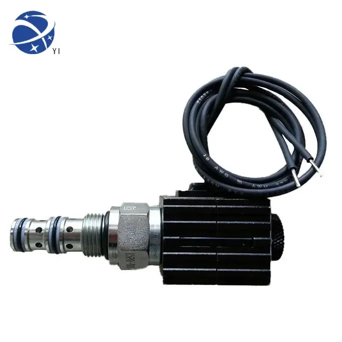 YUNYI High Quality Liugong Spare Parts The Electromagnetic Valve 12C3697 Solenoid Valve For 856 50CN 50C 856H Excavator Wheel Lo