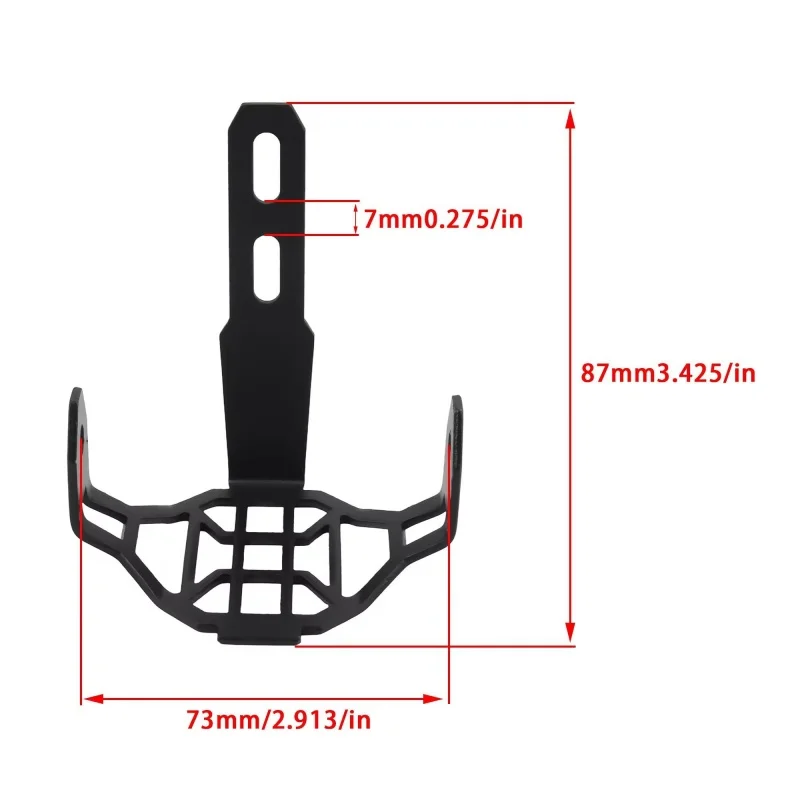 Motorcycle Modified Fog Light Protective Cover Spotlight Cover Suitable for BMW F950GS/850GS/R1250GS