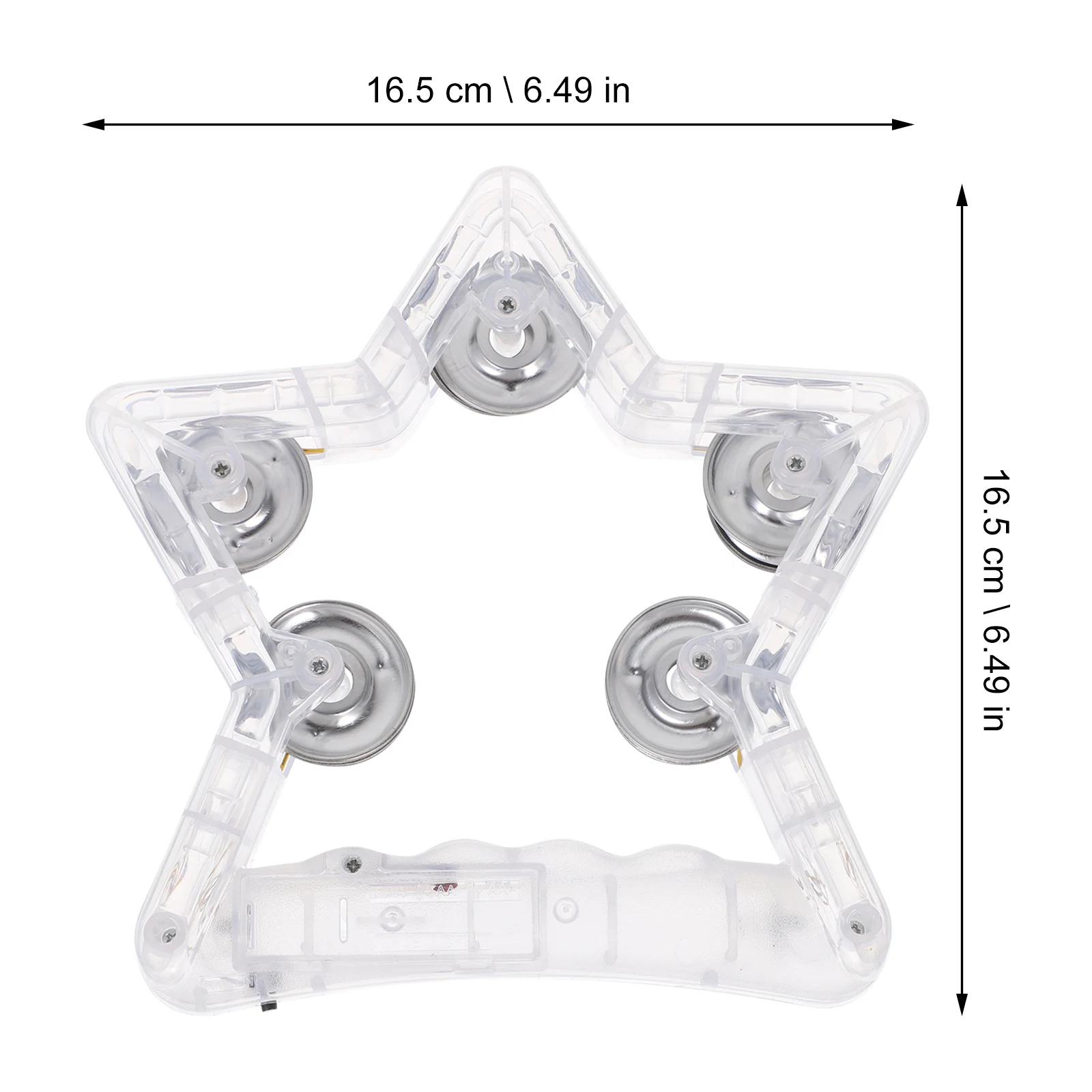 الدف الموسيقي الوامض مع أضواء LED على أوضاع المهرجانات والحانات الرياضية للأطفال والكبار وحفلات أعياد الميلاد #2