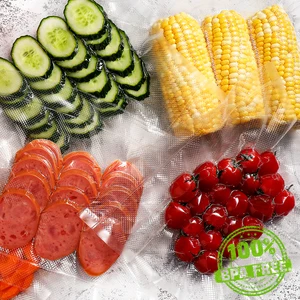 Vakuumtrocknerbeutel für Lebensmittel, lange und frische Wartung, 12 + 15 + 20 + 25 + 30 cm x 500 cm Brötchen, Chargenbeutel für Vakuumpaket 6 Hauptverkäufe Talch -Stipendium 12L - №1