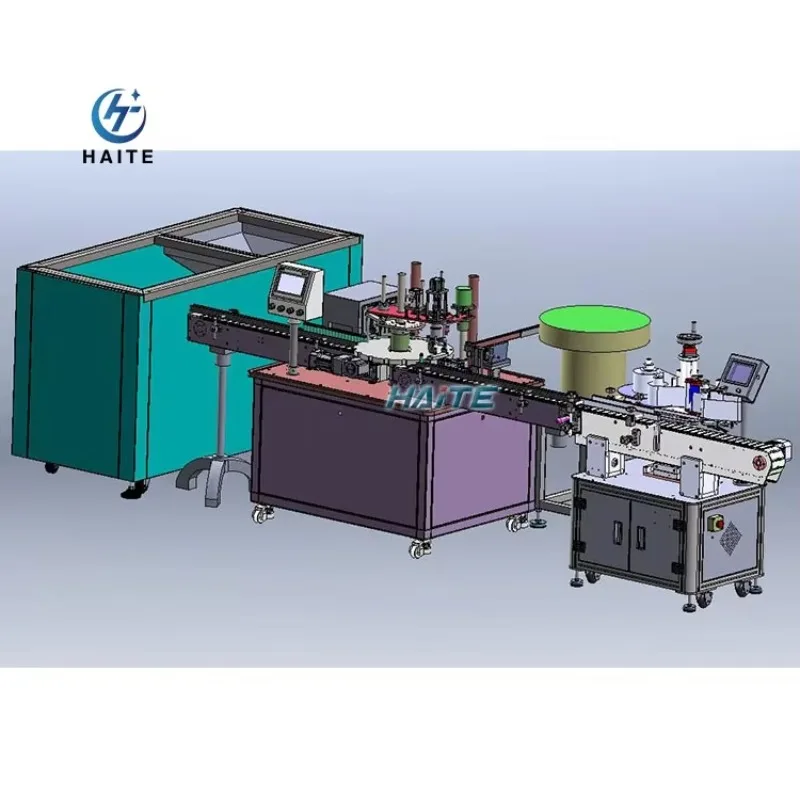 Automatic Monoblock Rotary Glass Plastic Alcohol Spray Bottle Lens Solution Cleaner Cosmetic Filling and Capping Machine