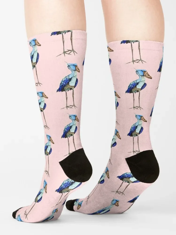 SHOEBILL STORK Socks anti-slip Non-slip Man Socks Women\'s